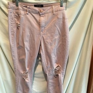 Refuge Skinny Destressed Jeans